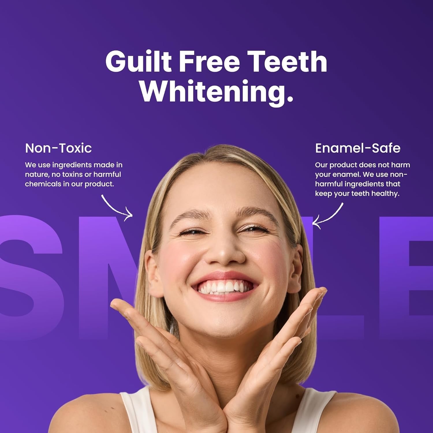 Dr.Dent Purple Teeth Whitening Strips ( 2nd Generation - Advanced Technology )