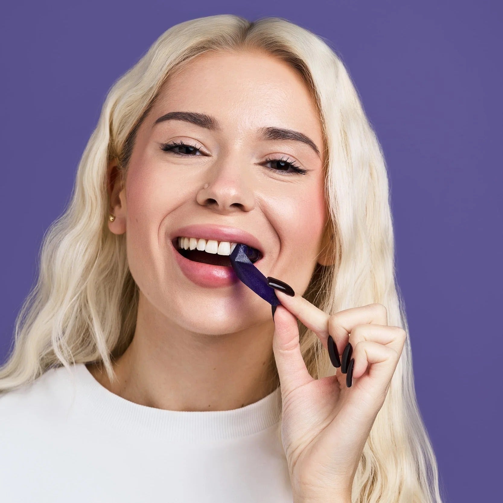 Dr.Dent Purple Teeth Whitening Strips ( 2nd Generation - Advanced Technology )
